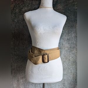 Physique du Role Italian Canvas Infinity Belt | NWT
